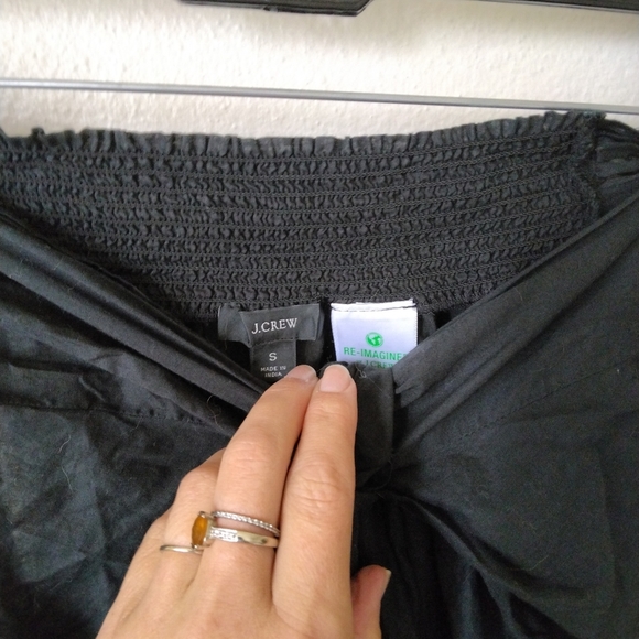 J.Crew Women's Convertible beach sarong in Black Sheer Resort wear Small - Picture 4 of 9